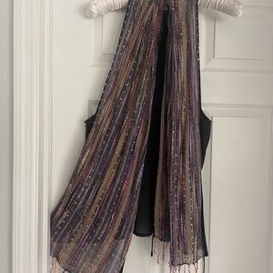 Beautiful easy breezy shawl vest.